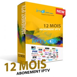 Abonnement IPTV de 12 mois