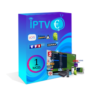 Abonnement iptv de 1 mois ( meilleur choix pour tester notre service )